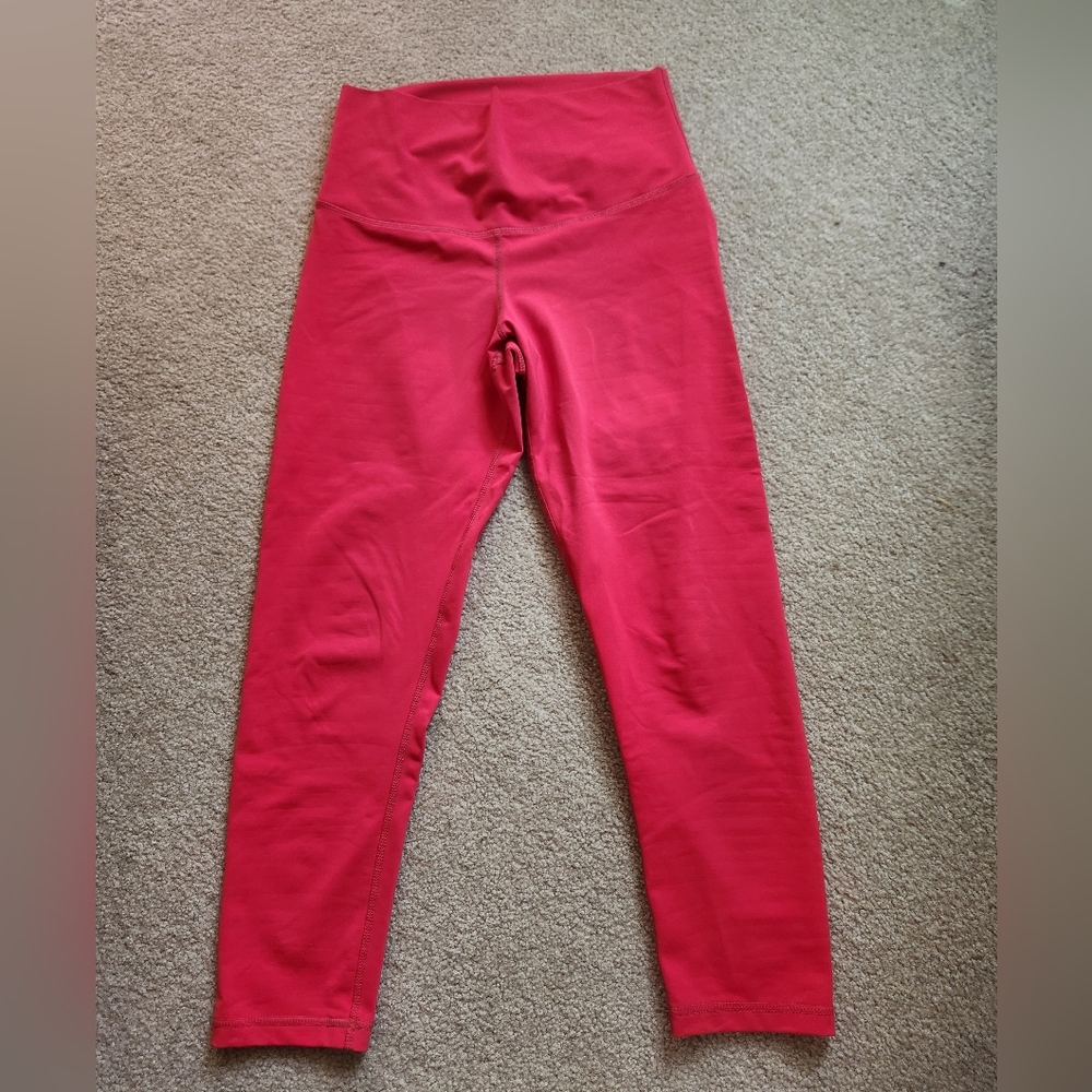 Vibrant Red Leggings